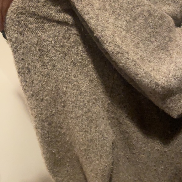 Aritzia Community Long Grey Wool Cardigan - Picture 6 of 7